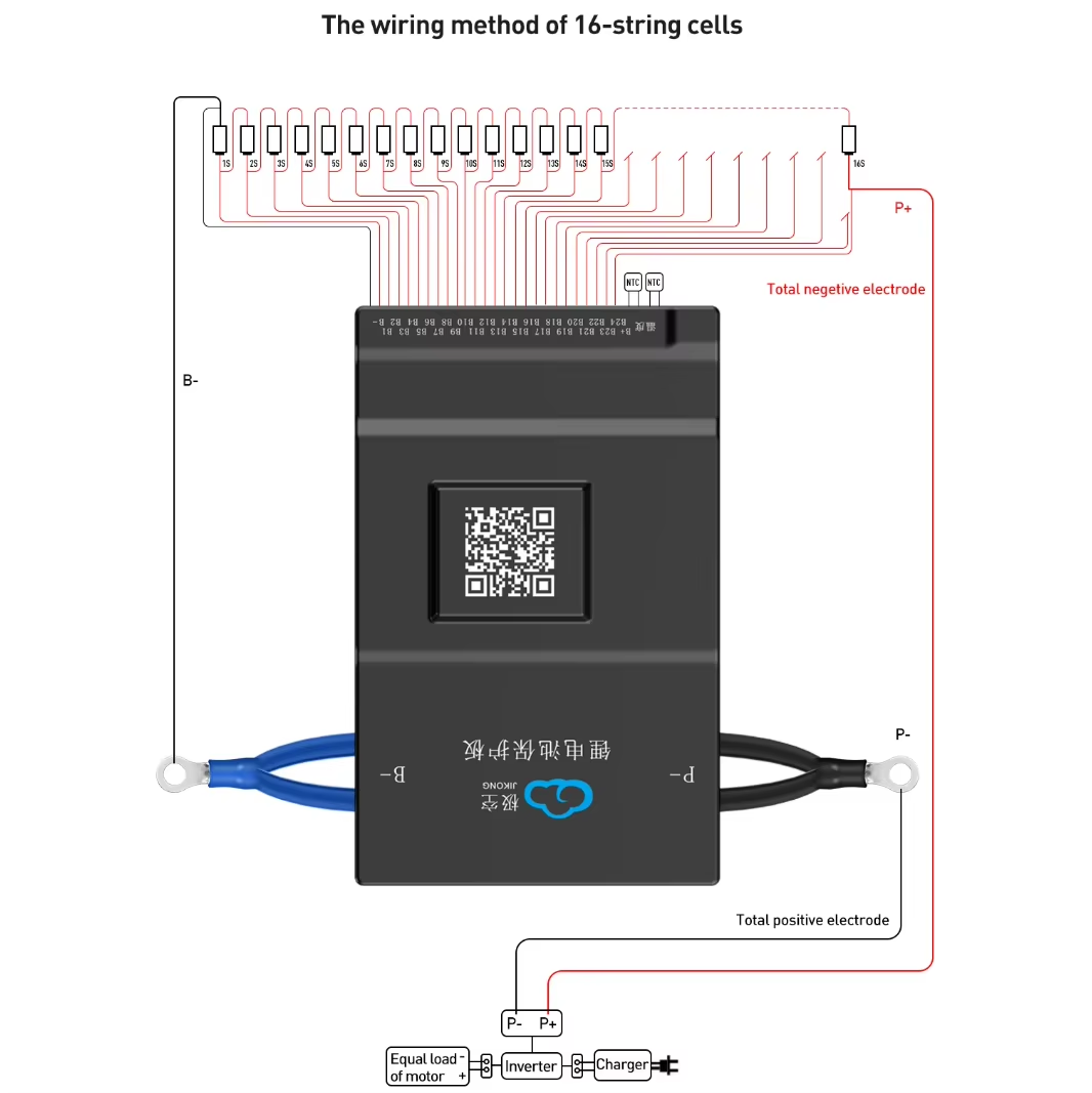 JK BMS Aktywny Balans 150A 1A  – Smart Bms 72V 20S 150A Bluetooth recenzja i cena