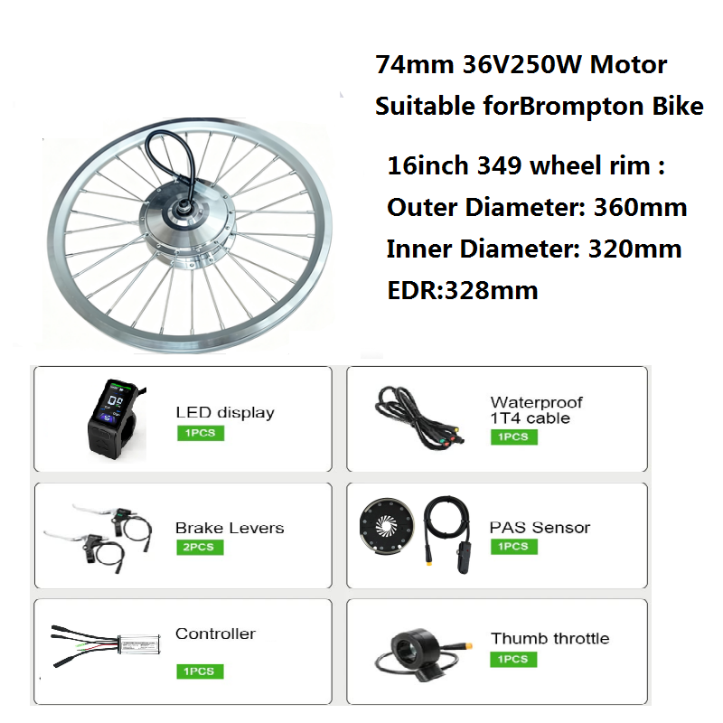 Zestawy do samodzielnego monta – Ebike Conversion Kit 72V 3000W recenzja i cena